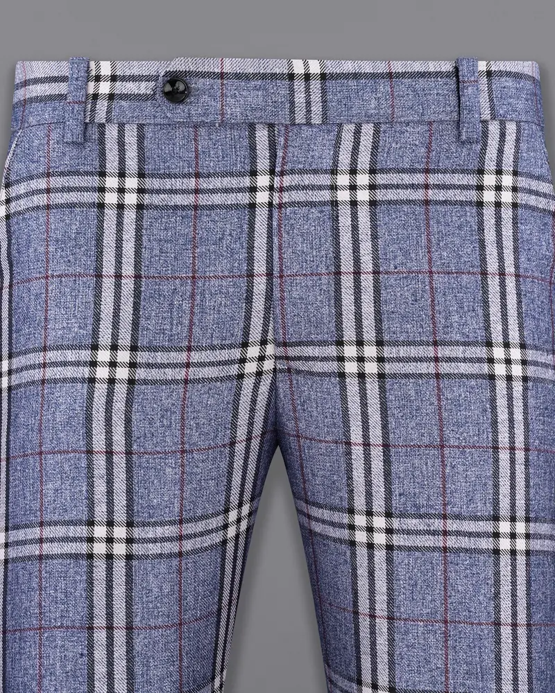Fiord Blue Plaid Pant 2