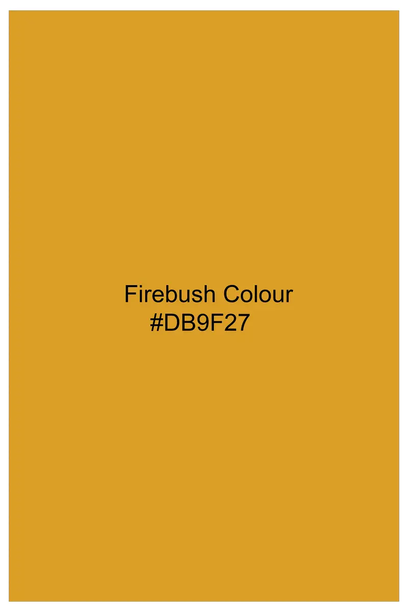 Firebush Yellow Velvet Floral Thread Embroidered Nehru Jacket 11