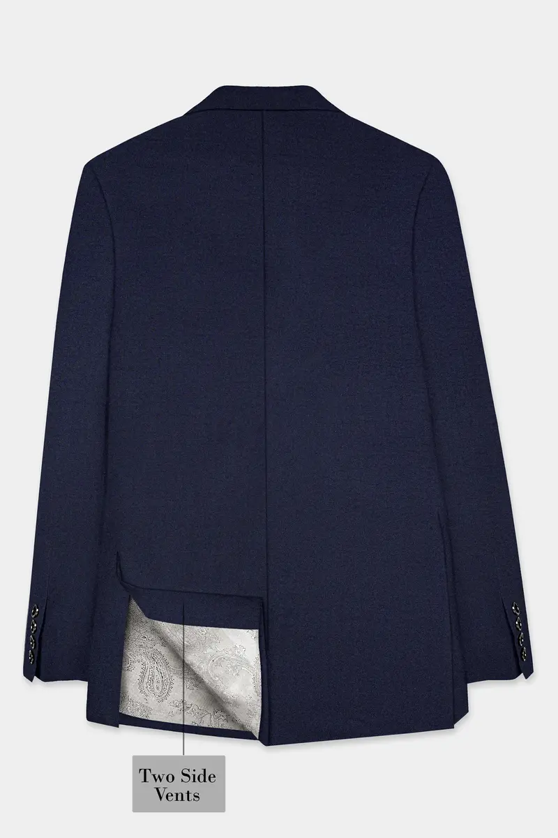 Firefly Blue Double-Breasted Blazer 6