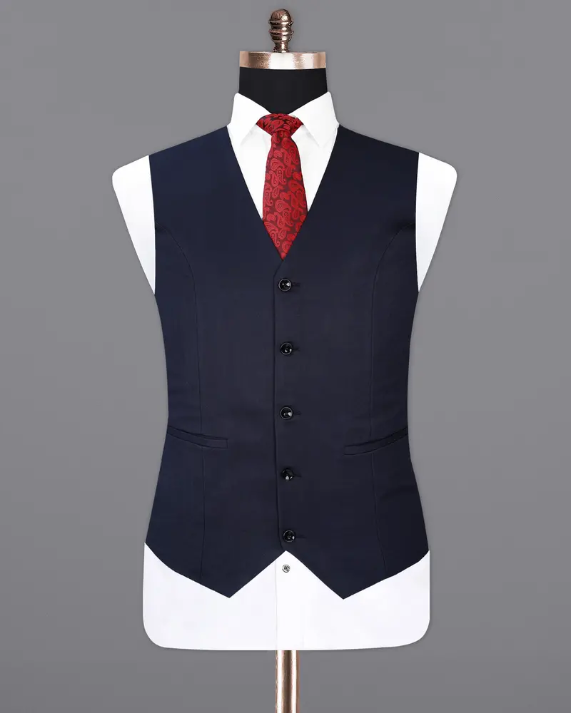 Firefly Blue Waistcoat 2