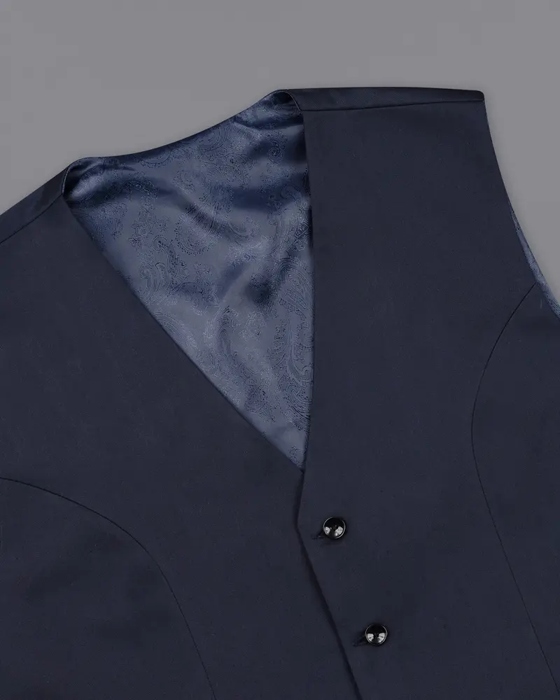 Firefly Blue Waistcoat 4