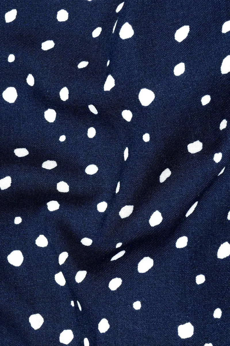 Firefly Dots Premium Tencel Kurta Shirt 3