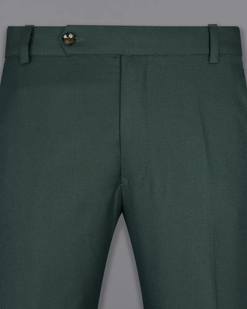 Firefly Green Wool Rich Pant 2