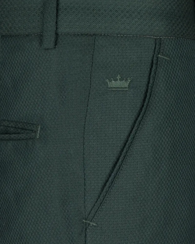 Firefly Green Wool Rich Pant 5