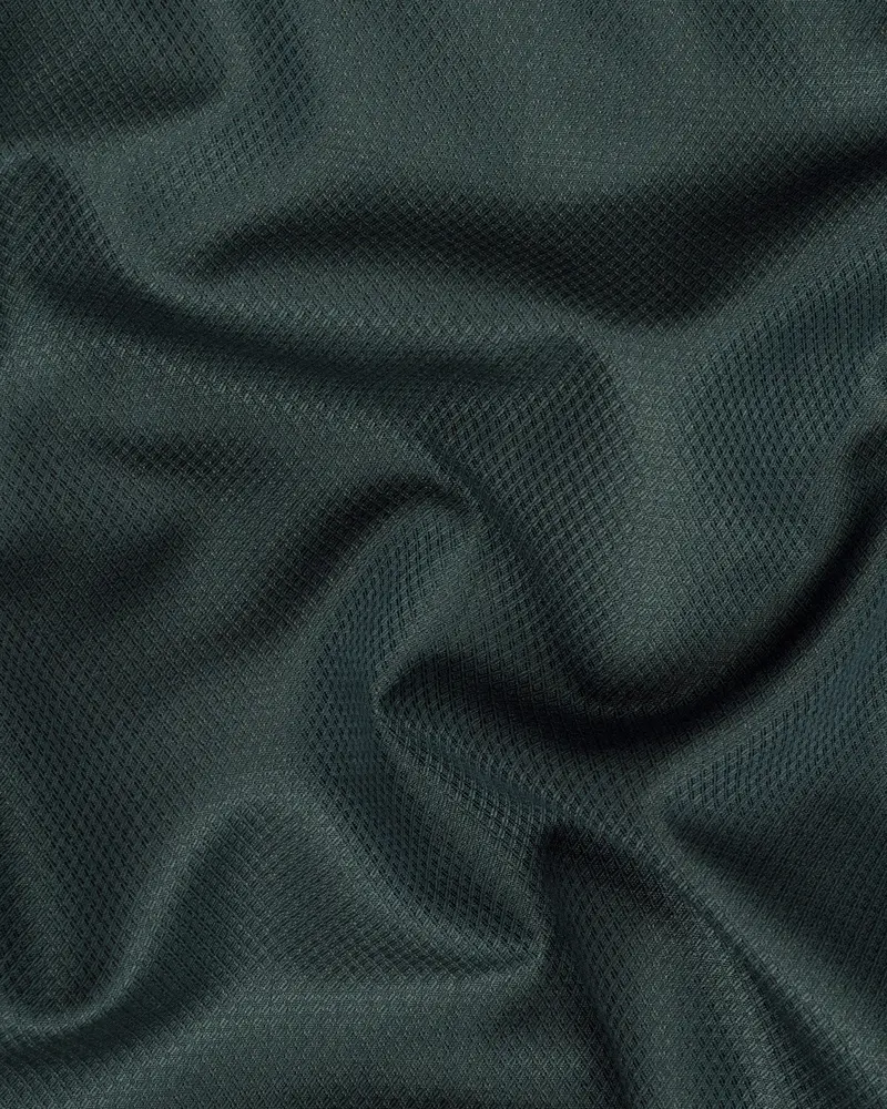 Firefly Green Wool Rich Waistcoat 3