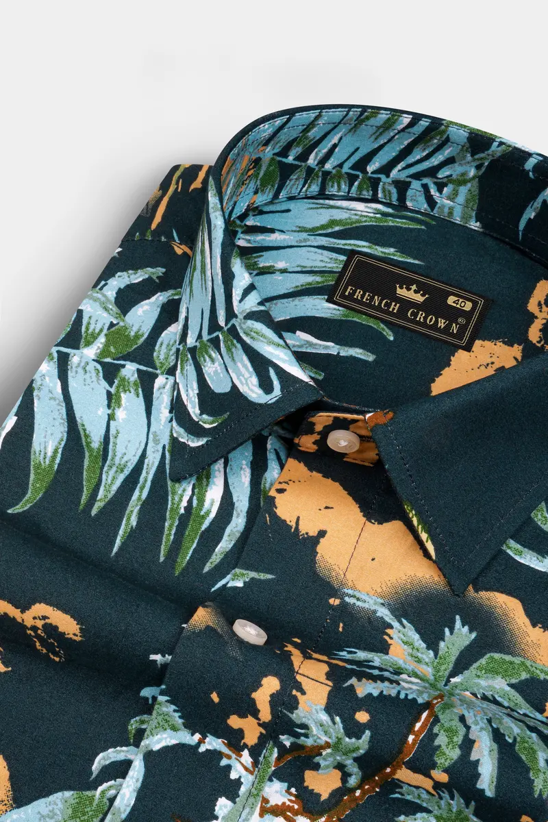 Firefly Tropical Printed Twill Premium Cotton Shirt 4