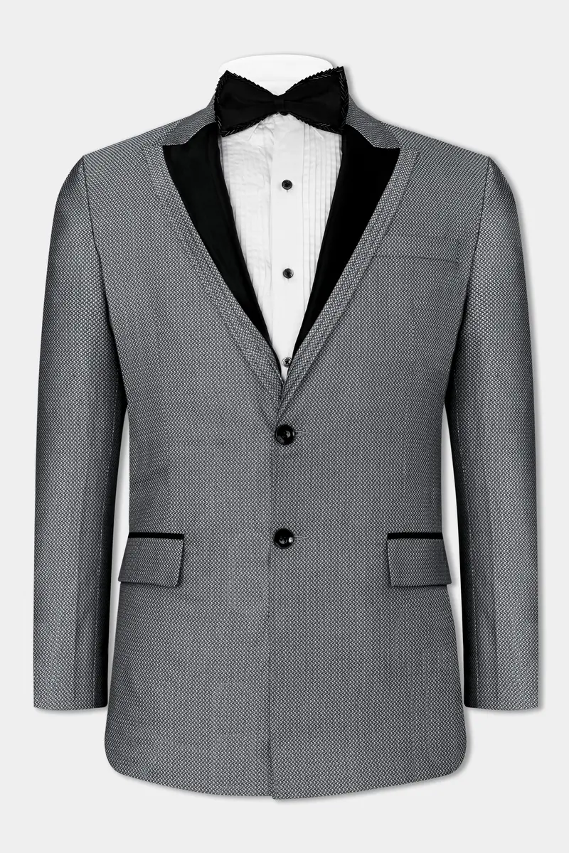 Flint With Tuatara Gray Wool Rich Designer Suit 10