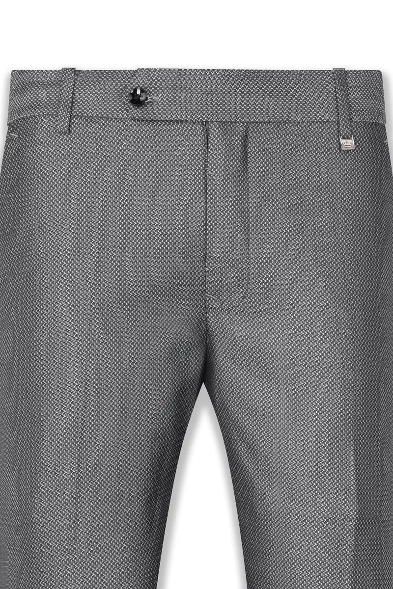 Flint With Tuatara Gray Wool Rich Designer Suit 11