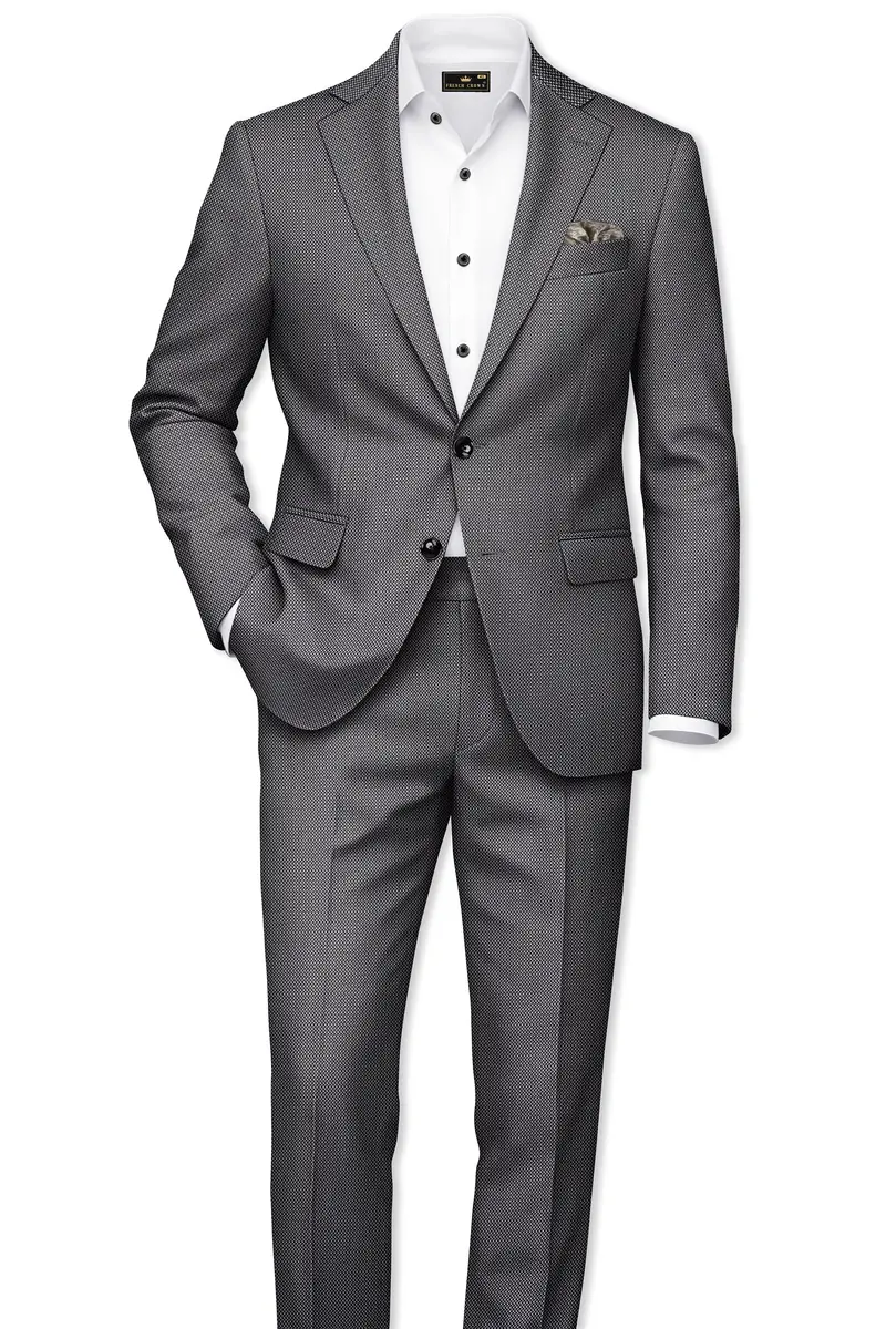 Flint With Tuatara Gray Wool Rich Pant 4
