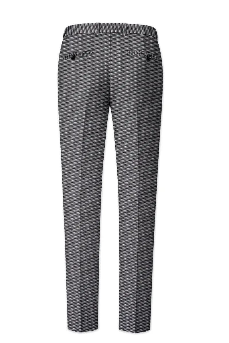 Flint With Tuatara Gray Wool Rich Pant 6