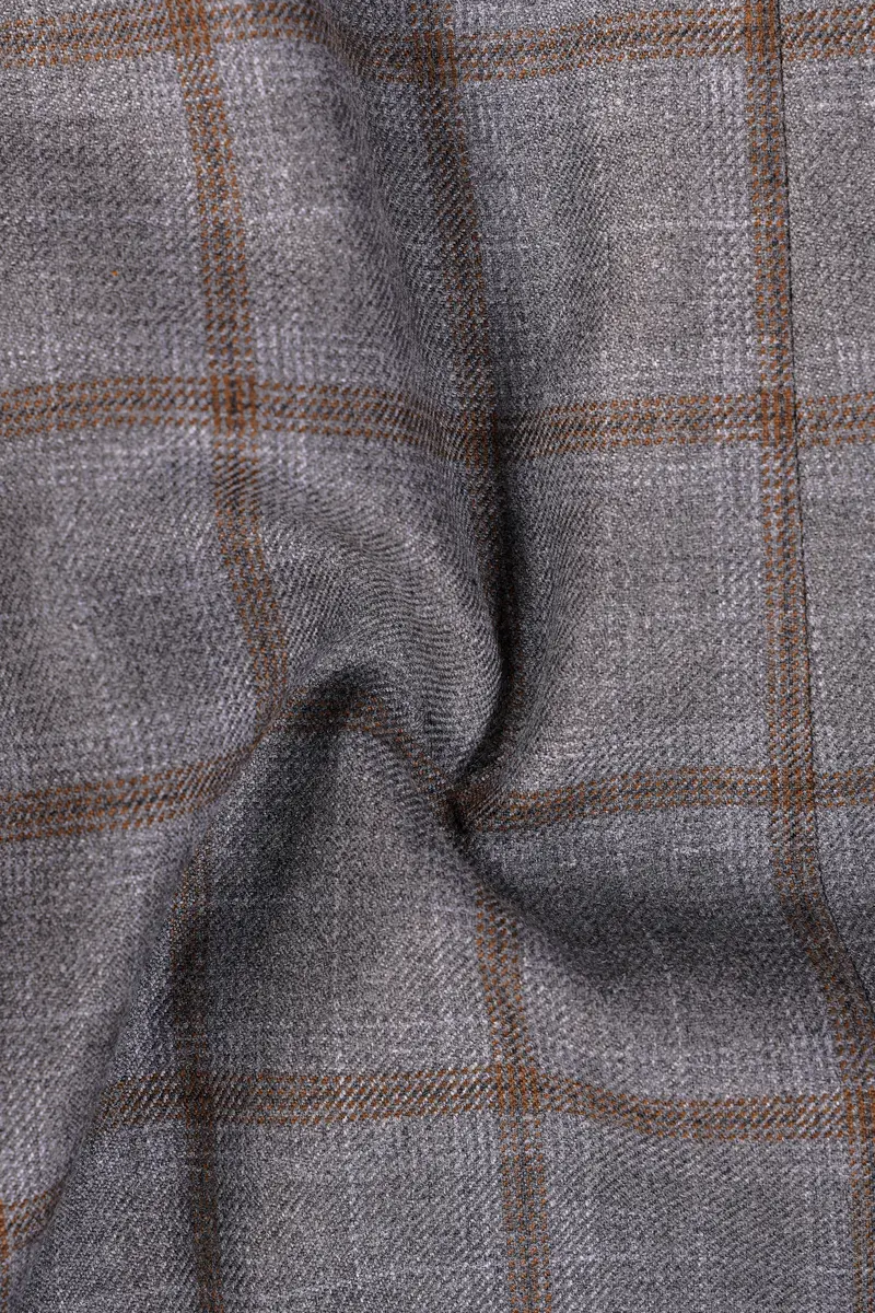 Flintstone-Gray Windows Tweed Waistcoat 3