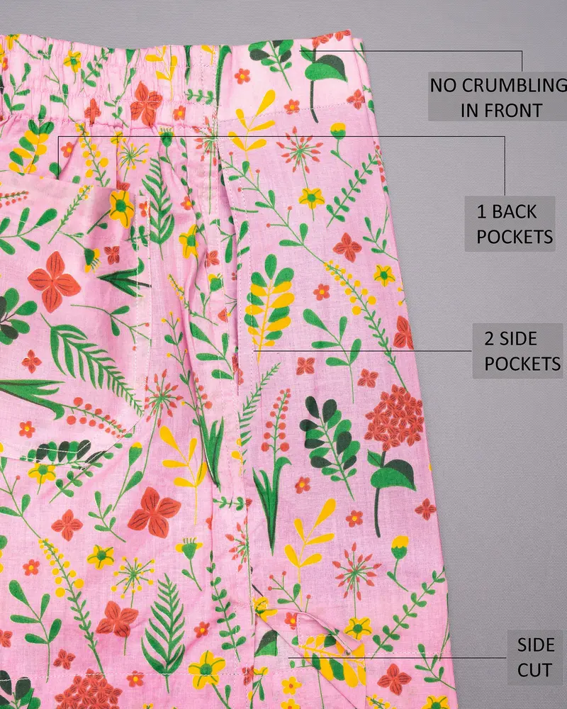 Floral Printed Premium Cotton Boxer 4