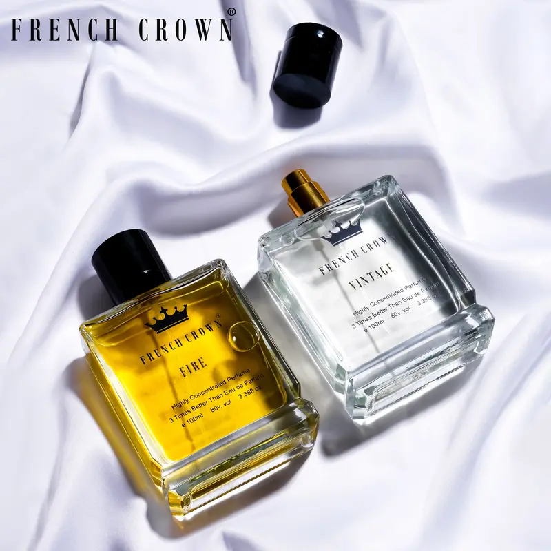 French Crown Fire And Vintage Perfume Combo 1
