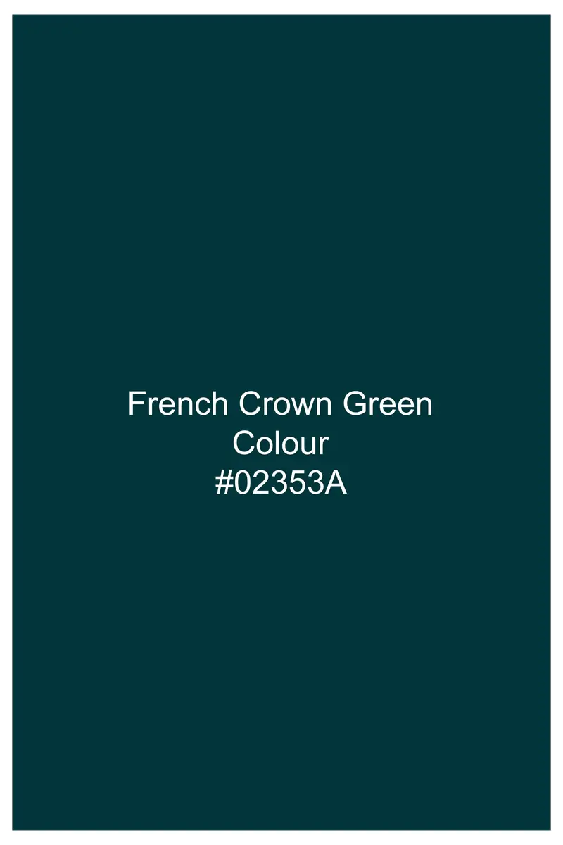French Crown Green Plaid Royal Oxford Premium Cotton Shirt 7