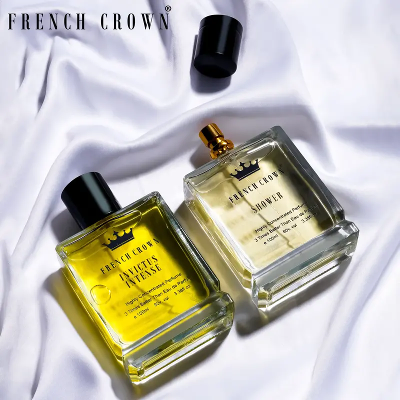 French Crown Invictus Intense And Shower Perfume Combo 1