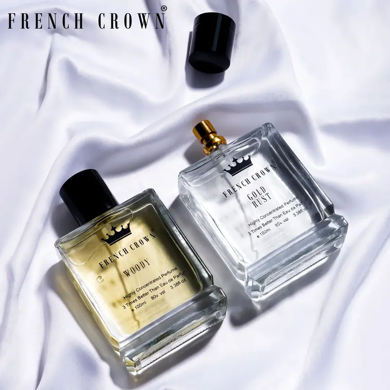 French Crown Woody And Gold Rust Perfume Combo 1
