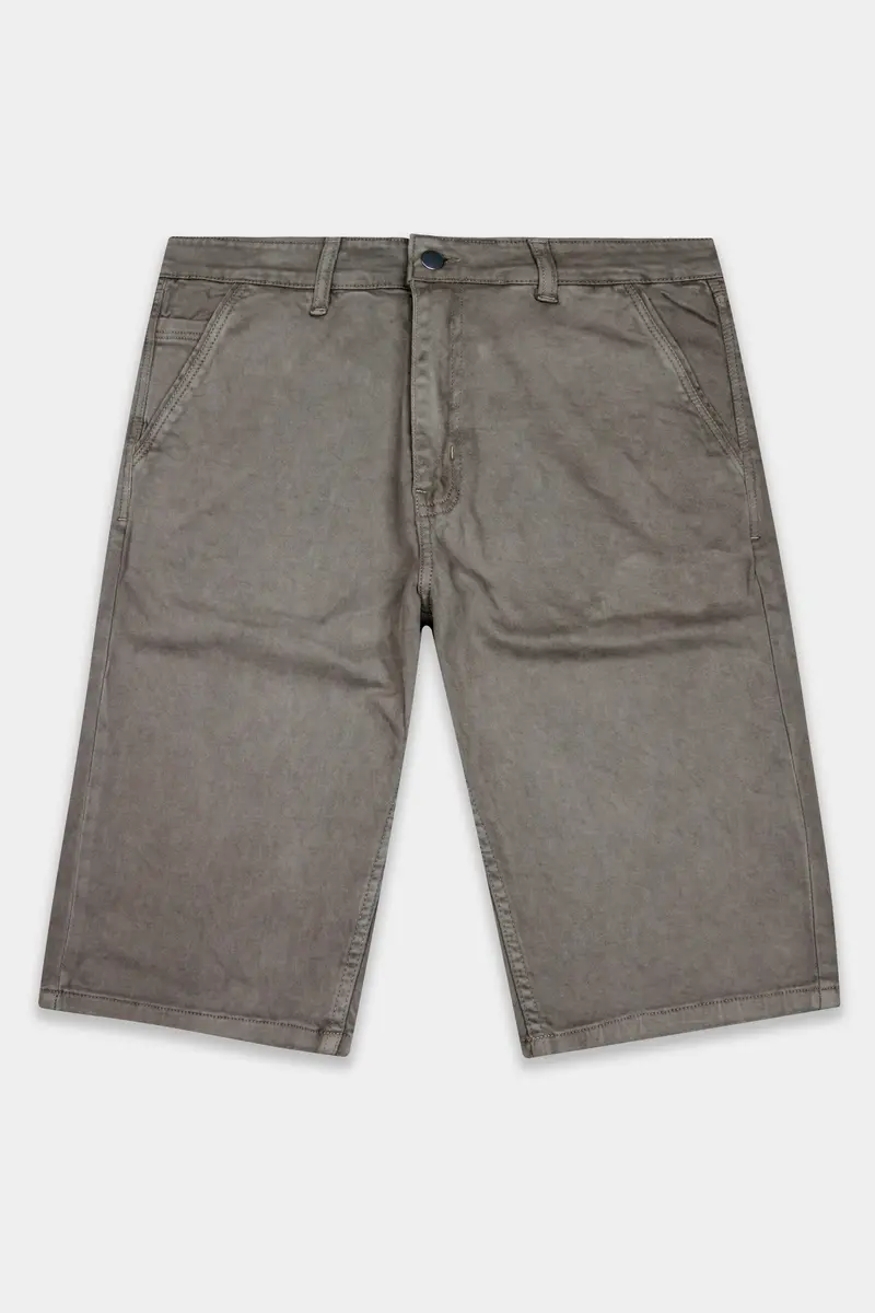 Friar Gray Clean Look Denim Shorts 2