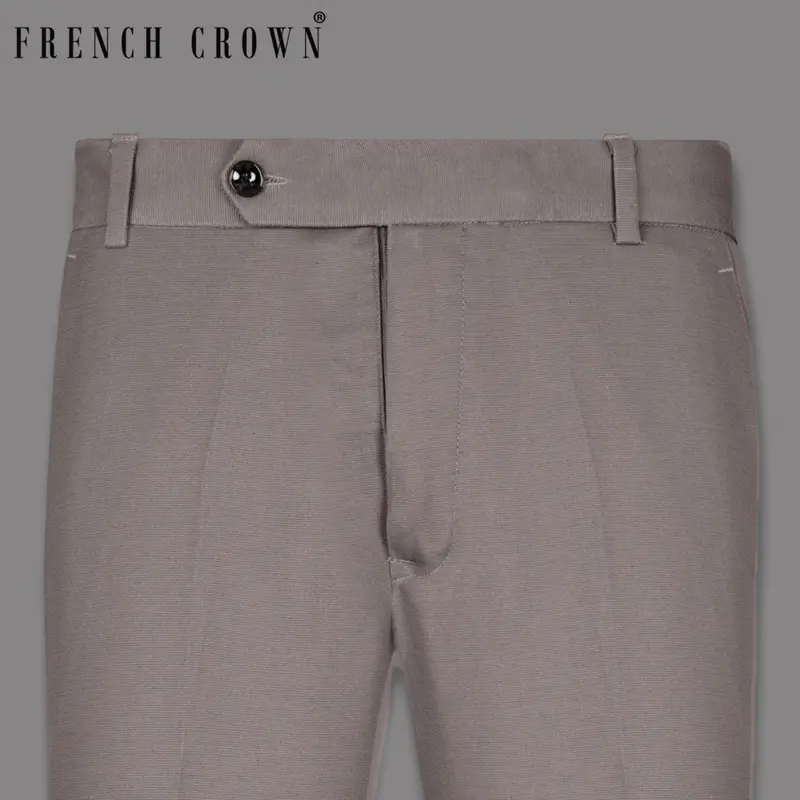 Friar Gray Premium Cotton Pant 1