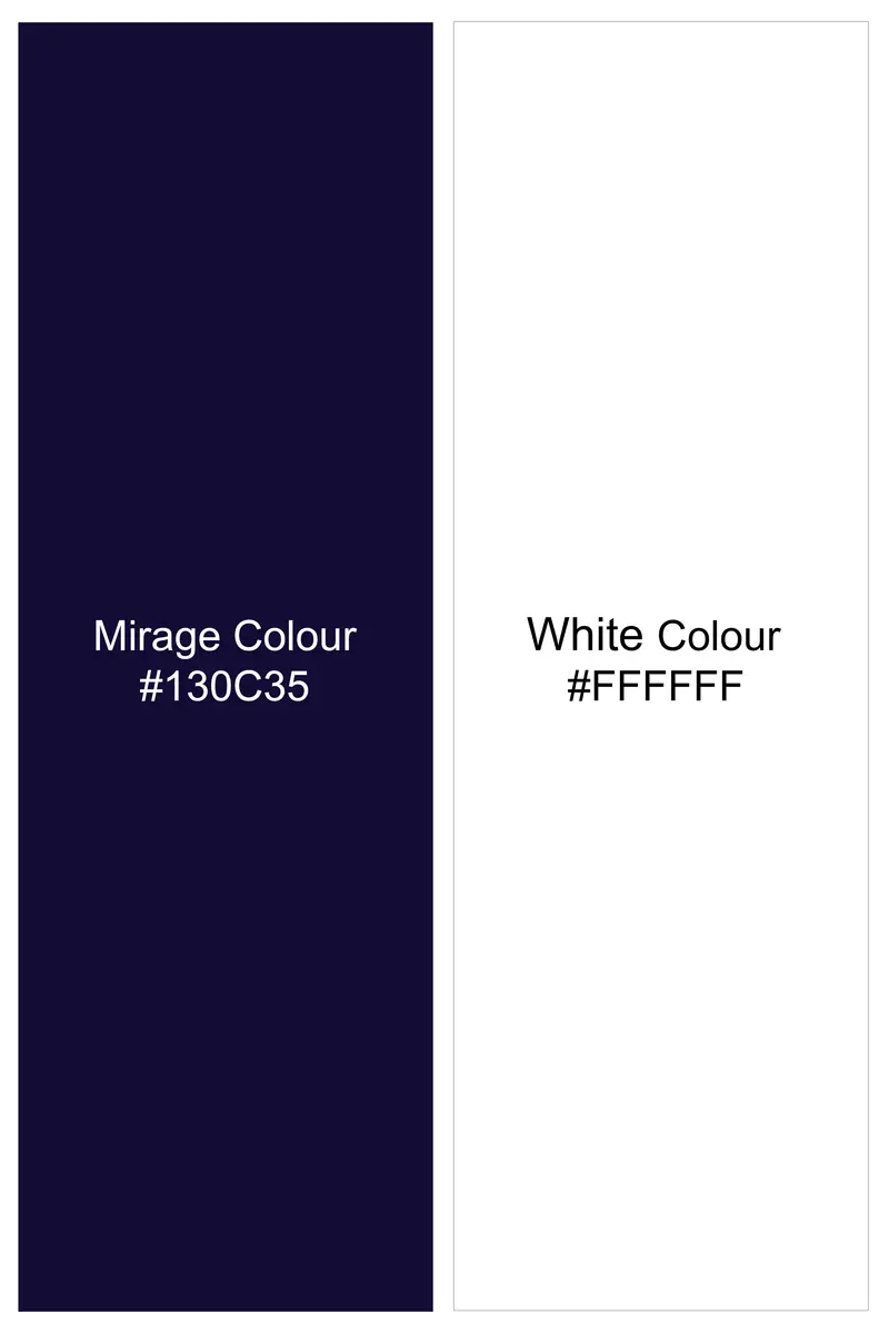 Frostwave-Bright White And Mirage Blue Printed Premium Cotton Semi Formal Shirt 7