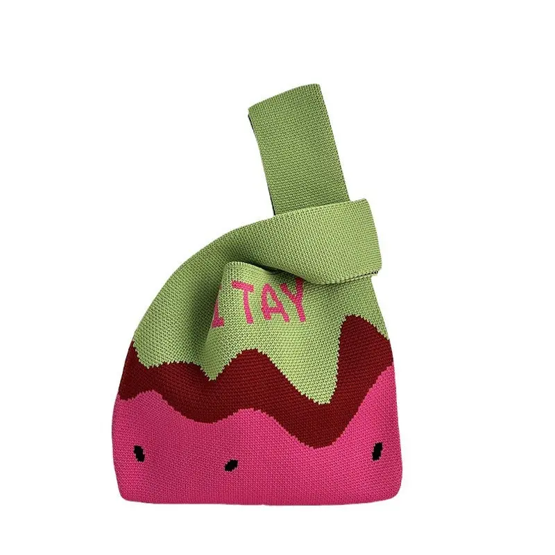 Fruit Handbag Dopamine Women's Knitted Bag 6