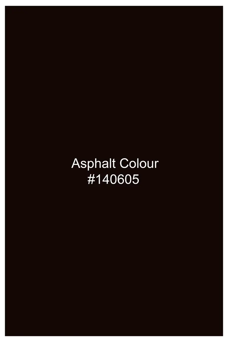 Fumivell-Asphalt Brown Velvet Stretchable Waistband Pant 8