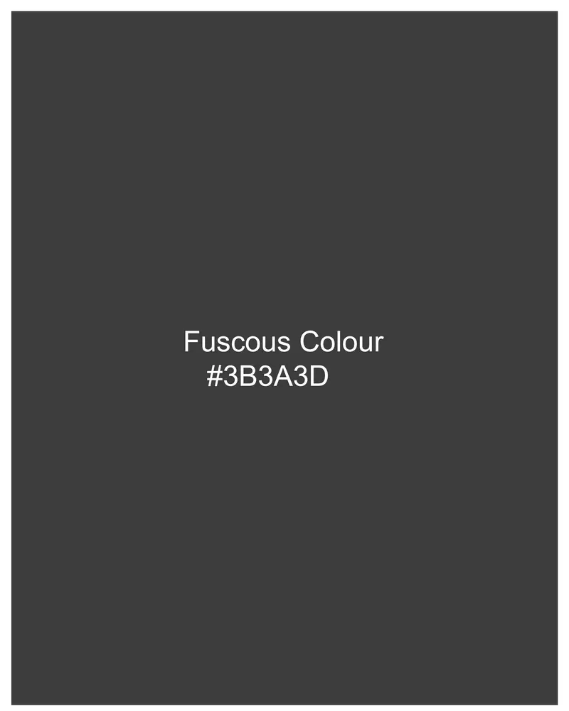 Fuscous Grey Textured Waistcoat 7