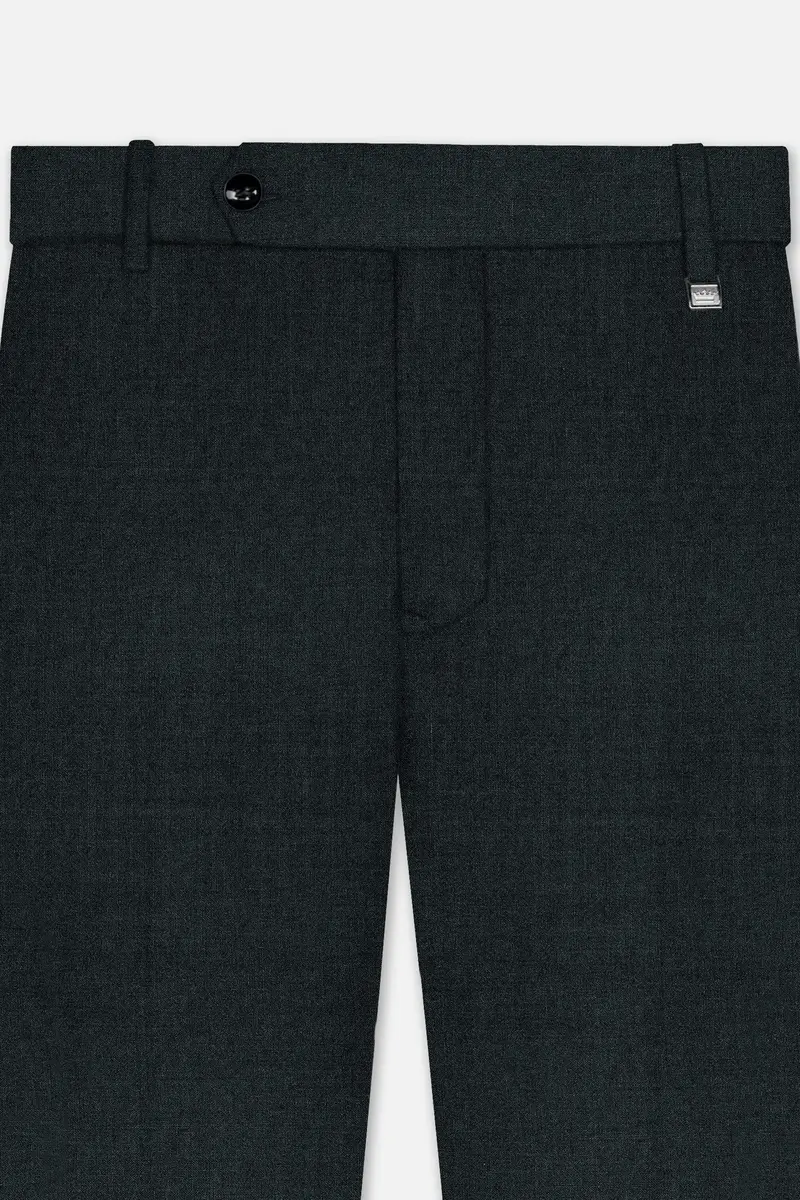 Gable Green Single Breasted Wool Rich Suit 12