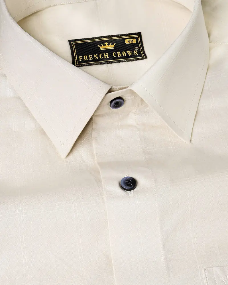Gainsboro Brown Premium Cotton Shirt 1