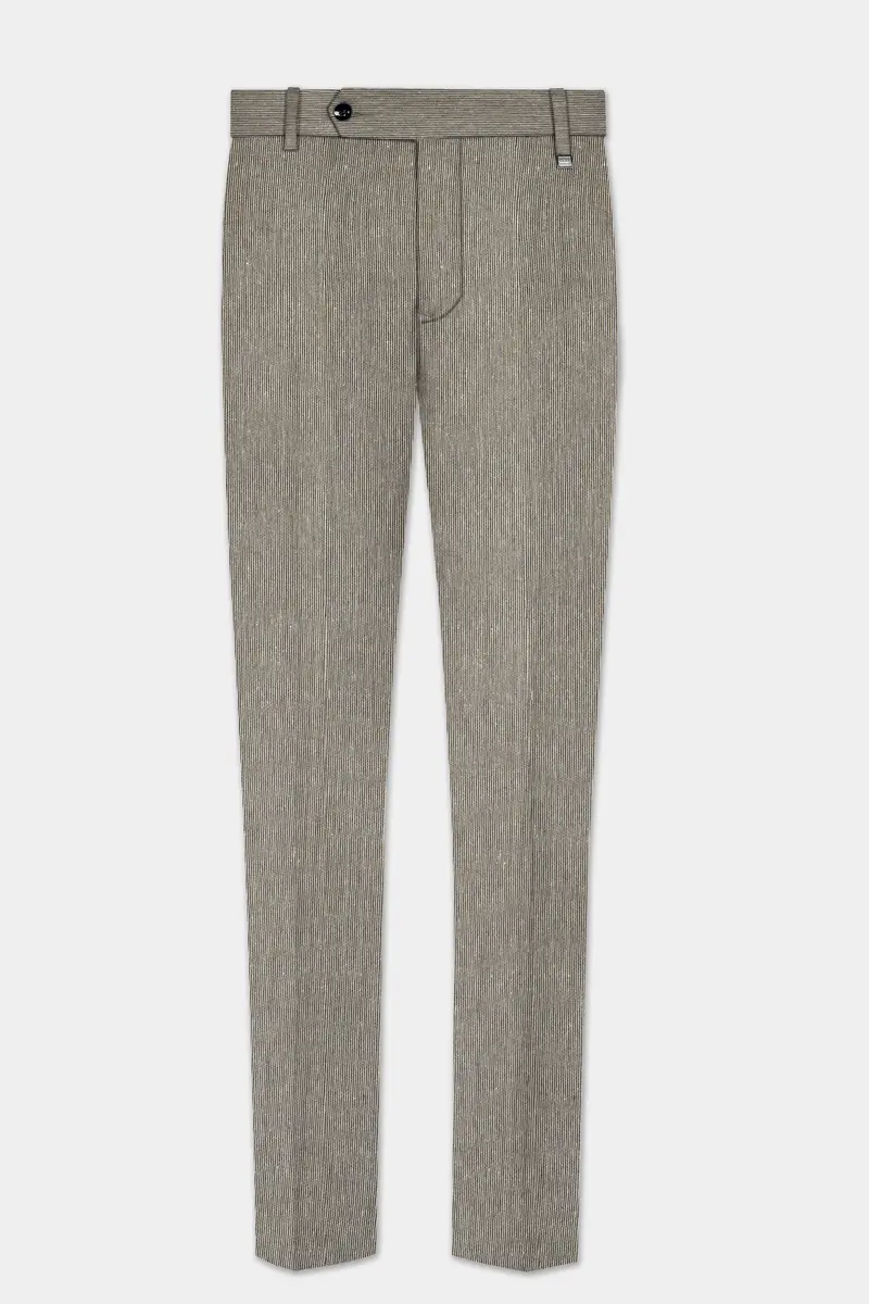 Gainsboro Gray Striped Pant 2