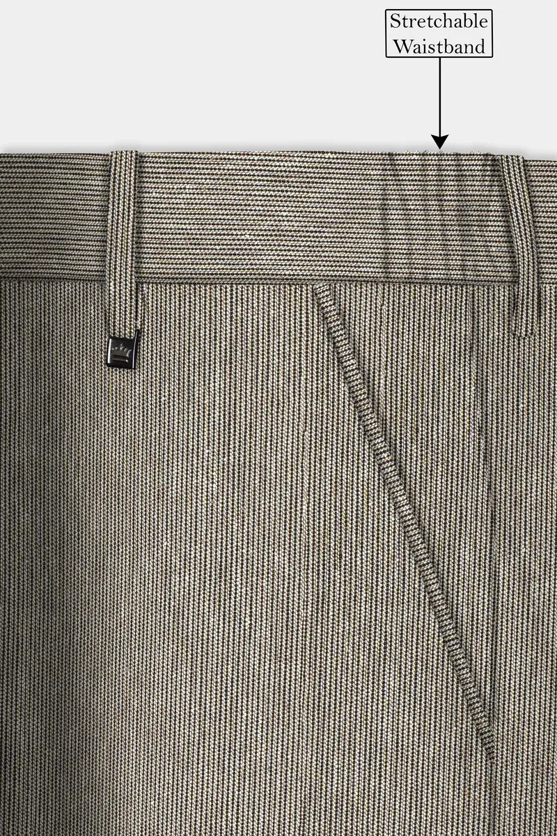 Gainsboro Gray Striped Pant 6