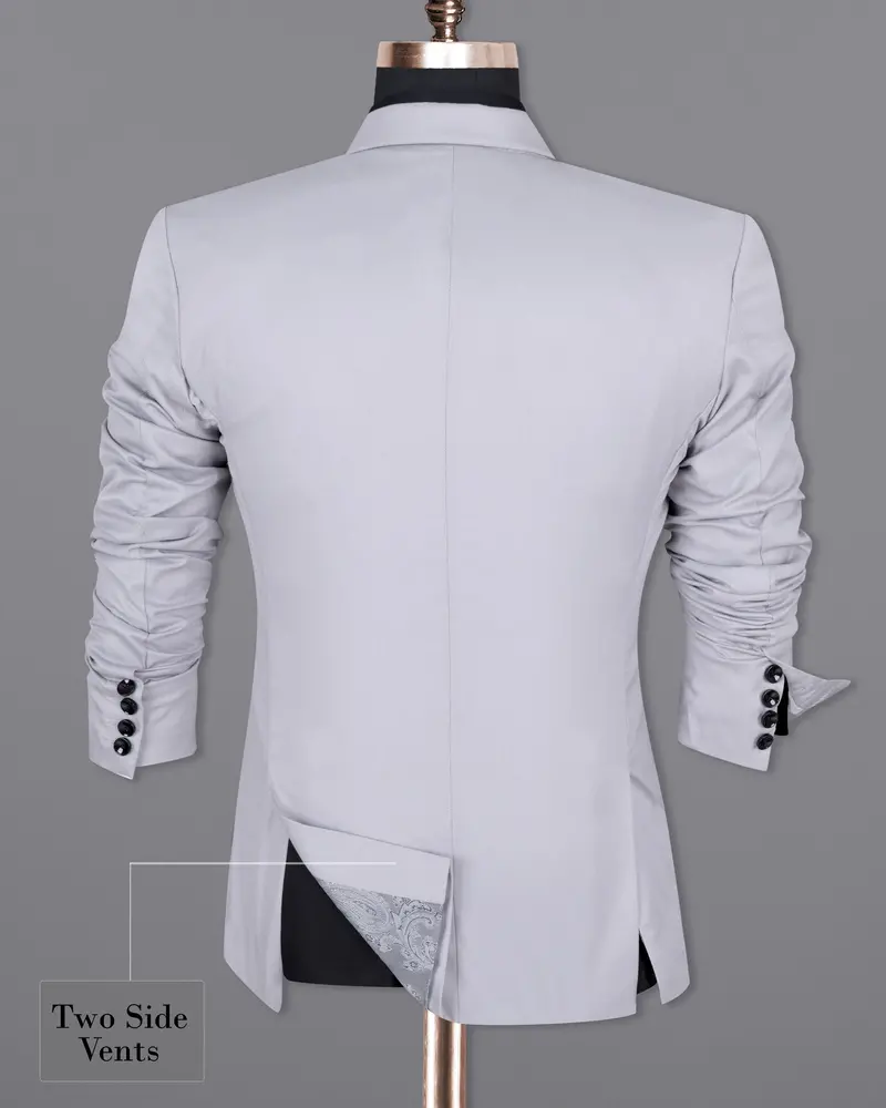 Ghost Gray Wool Rich Suit 9