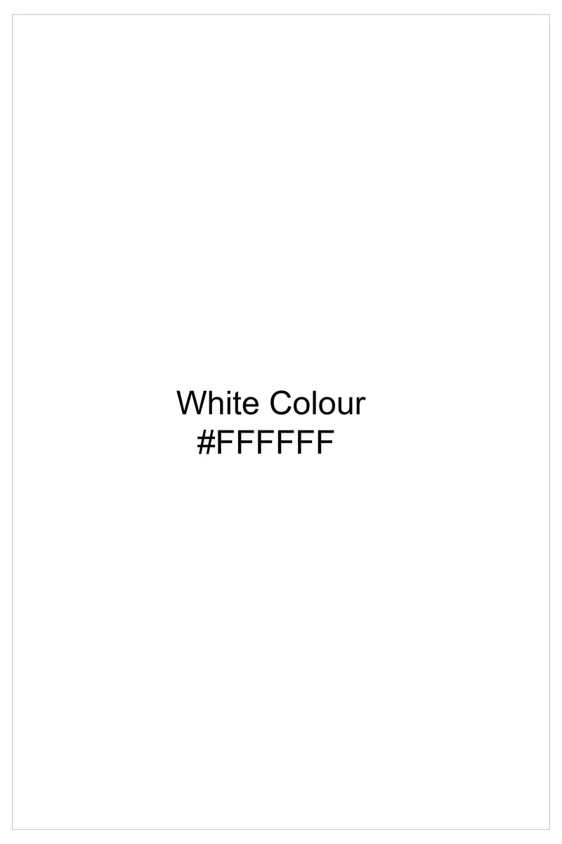 Gizapure-Bright White Dobby Textured Premium Giza Cotton Shirt 6