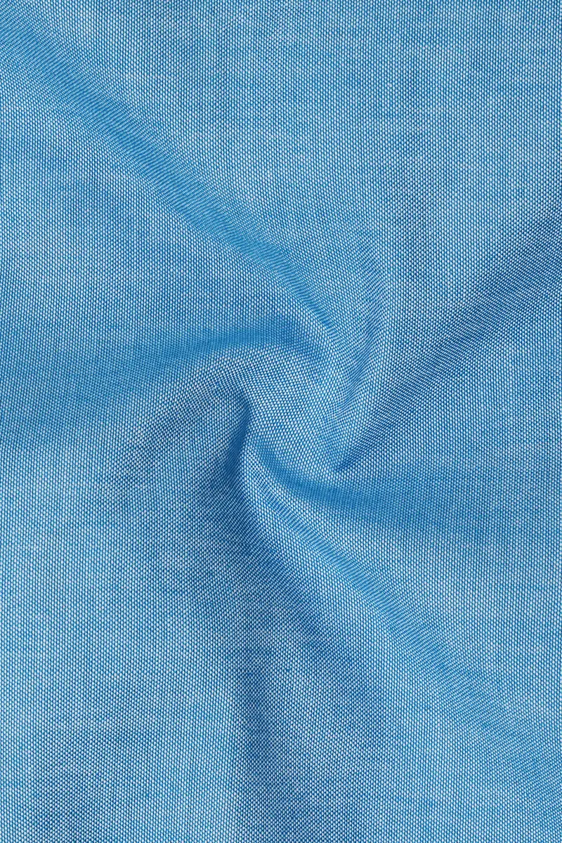 Glacier Blue Royal Oxford Shirt 3