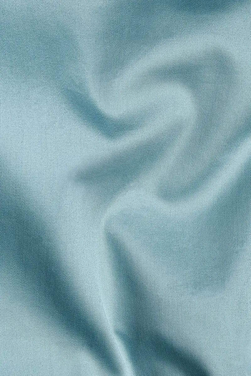 Glacier Blue Subtle Sheen Super Soft Premium Cotton Pathani Kurta 3