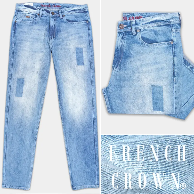 Glacier Blue Washed Denim 1