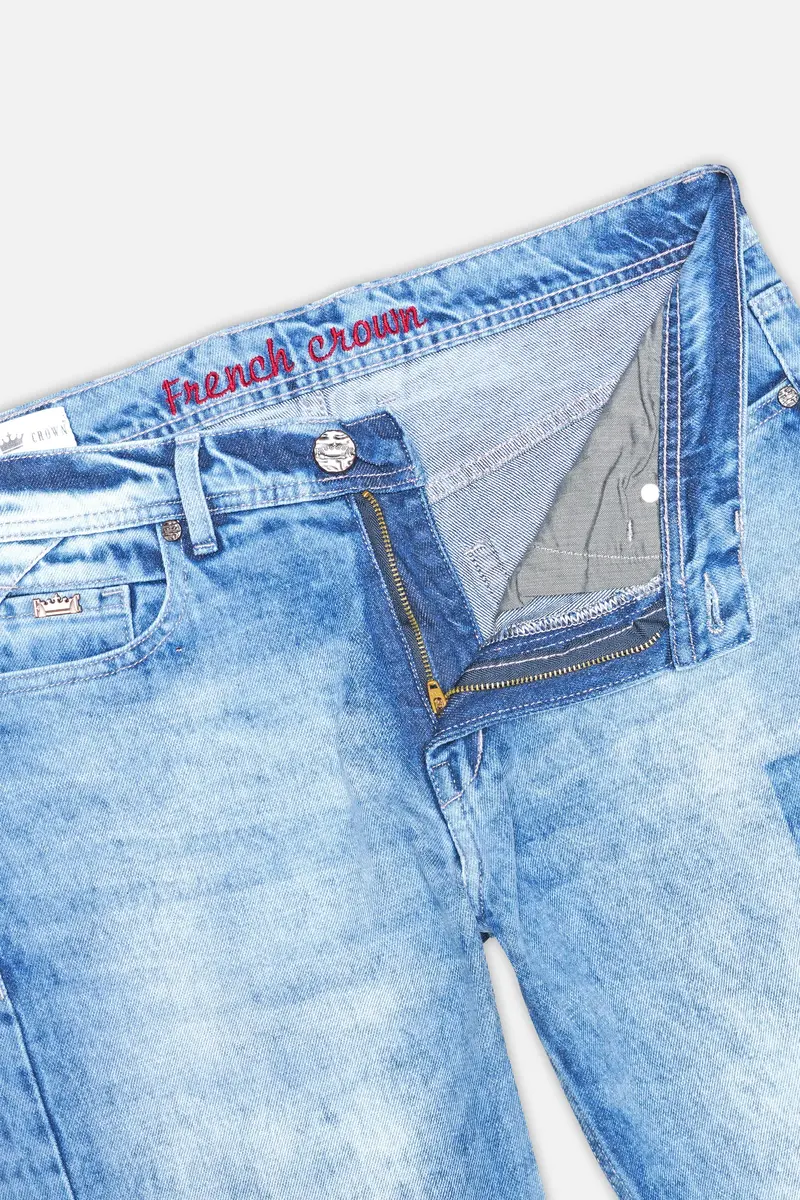 Glacier Blue Washed Denim 5