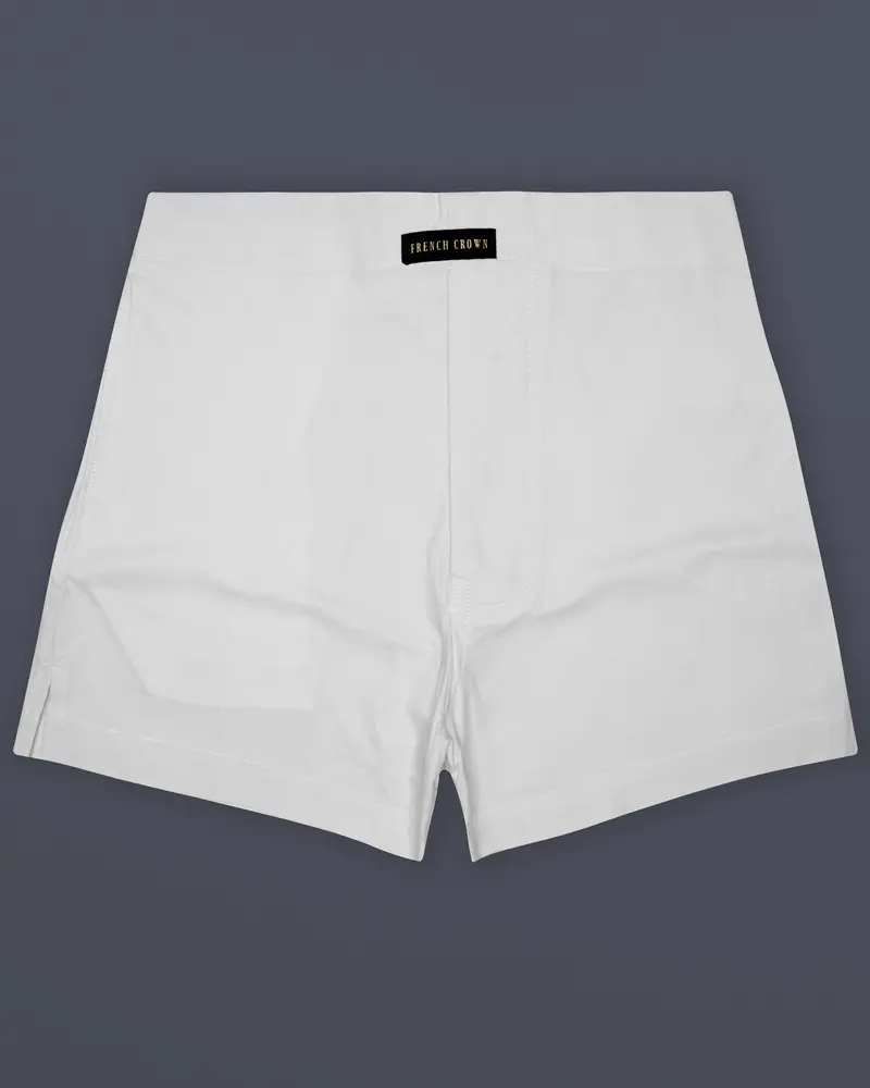 Goose Gray Plain Solid Oxford Premium Cotton Boxer 1