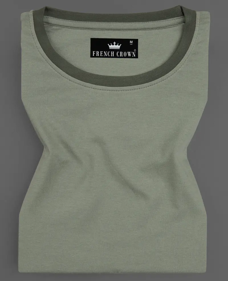 Granite Green Premium Cotton T-Shirt 1