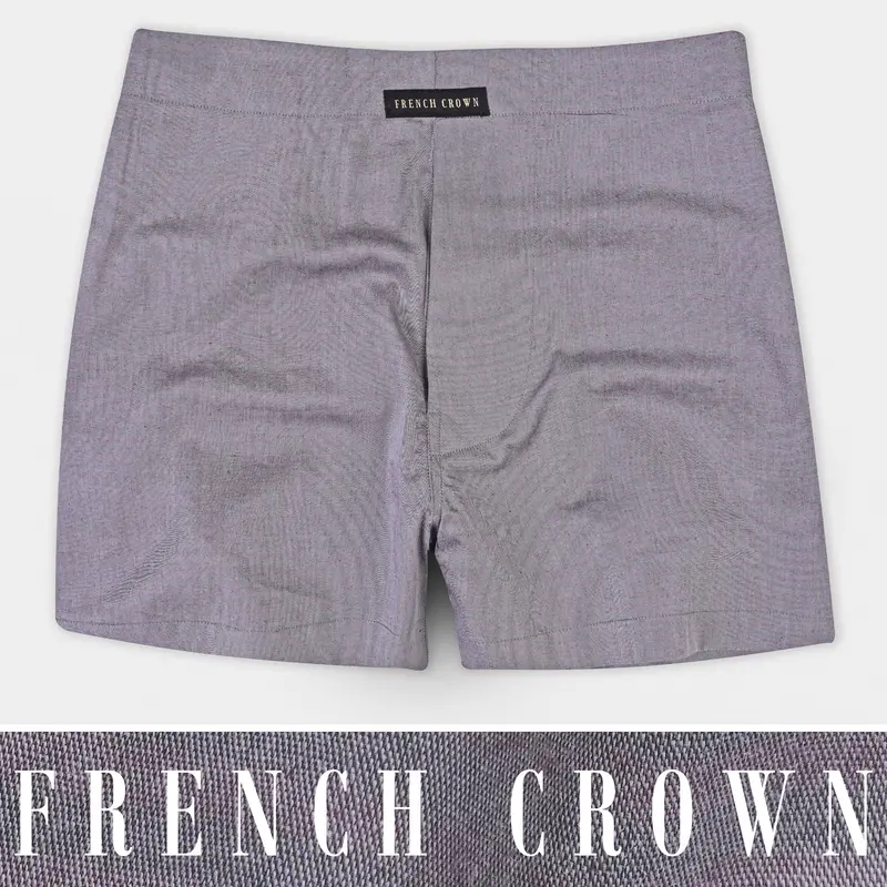 Gravel Gray Chambray Boxer 1