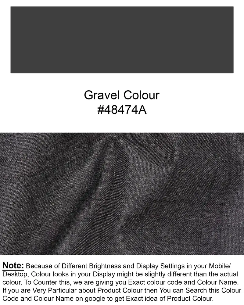 Gravel Gray Plaid Pant 7