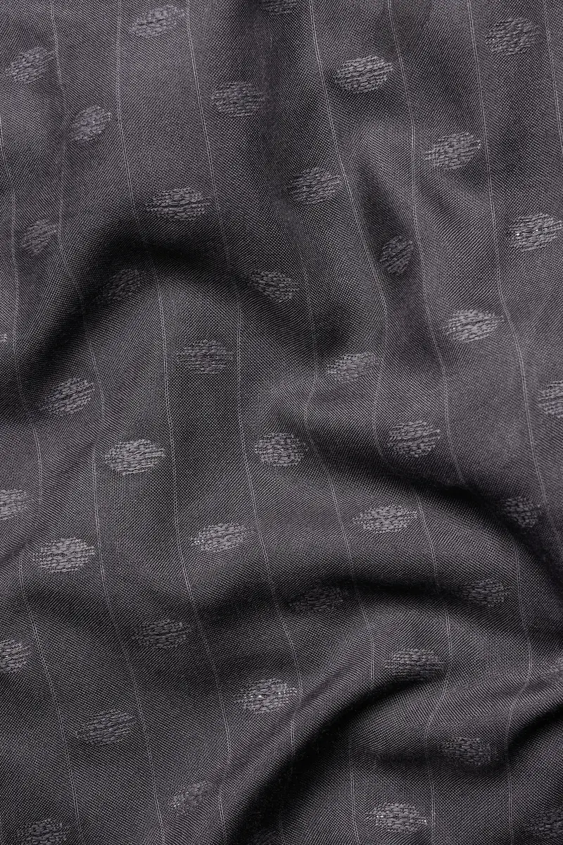 Gravel Gray Printed Viscose Shrug 3