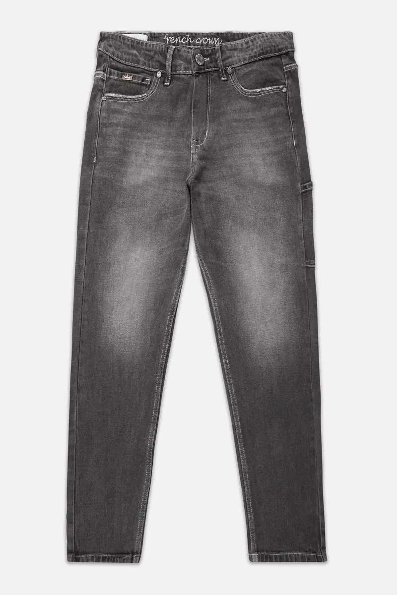 Gravel Gray Stone Wash Denim 2