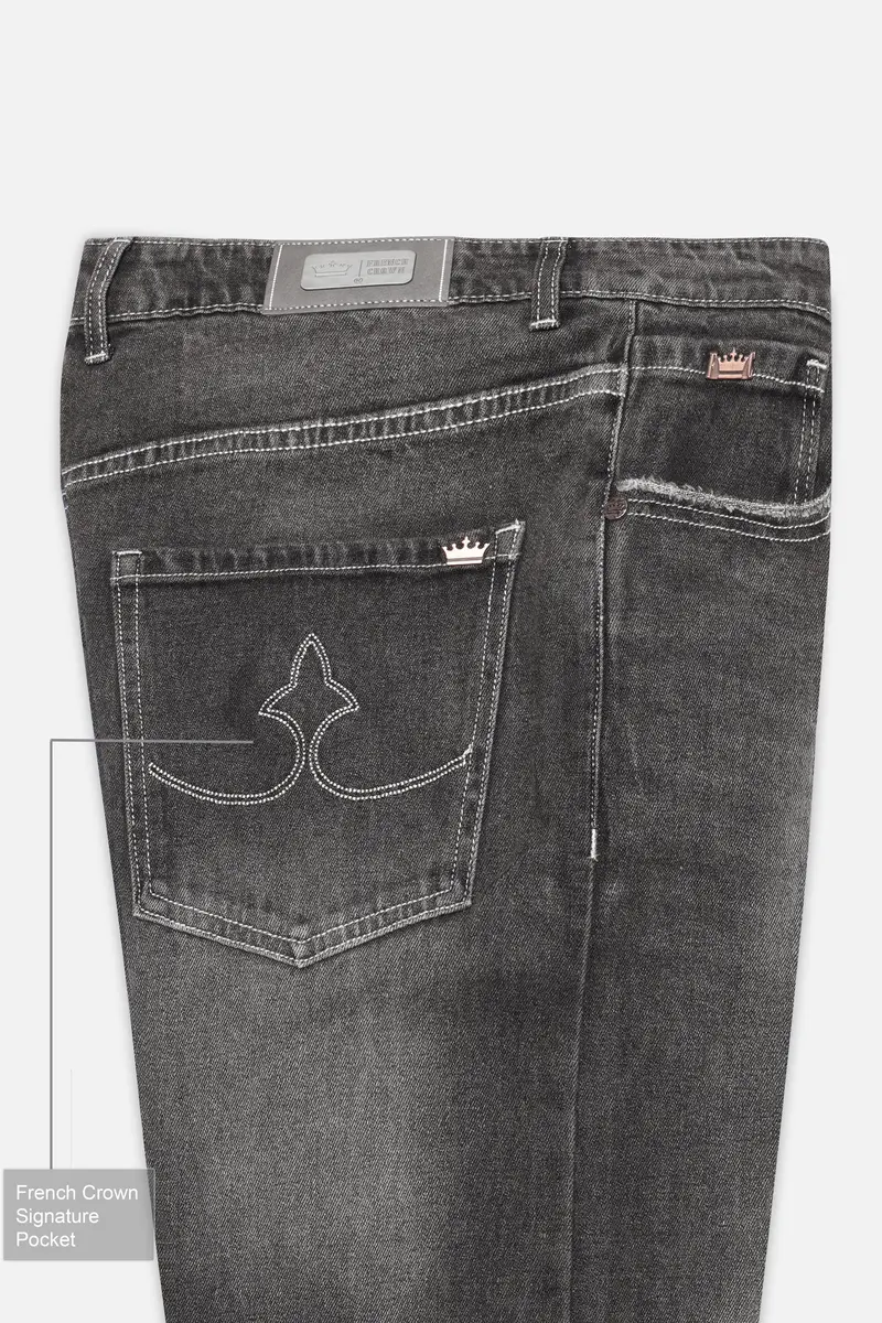 Gravel Gray Stone Wash Denim 7