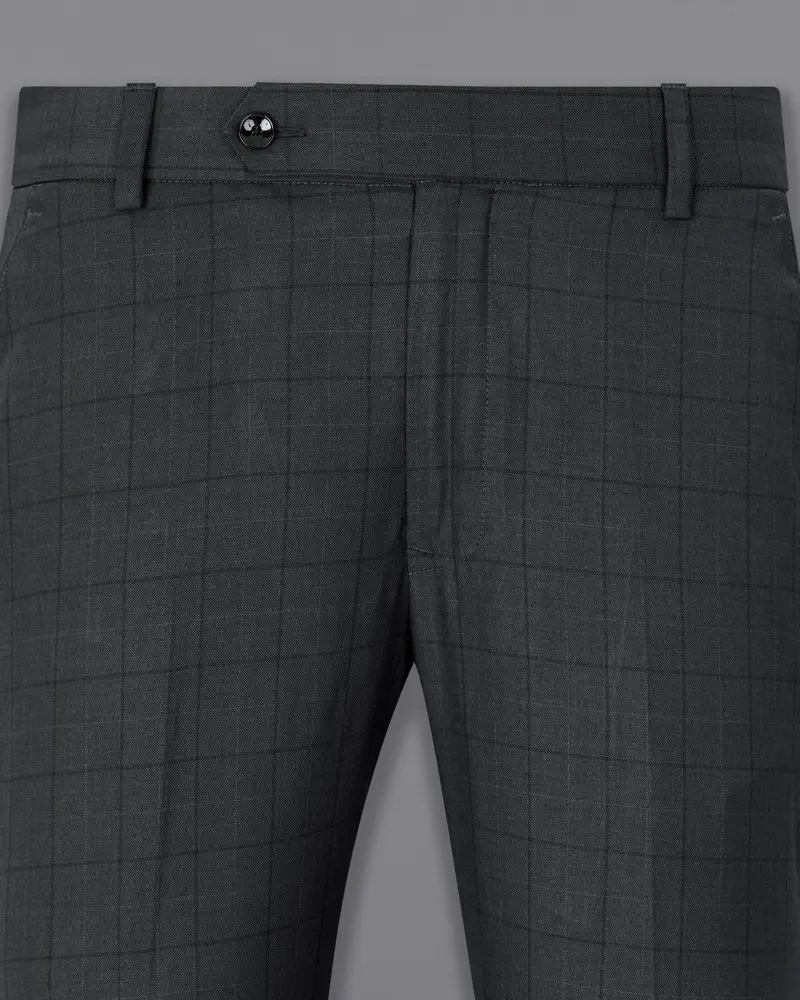 Gravel Grey With Zeus Textured Pant 2