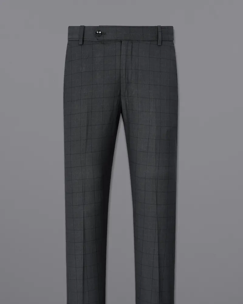 Gravel Grey With Zeus Textured Pant 4