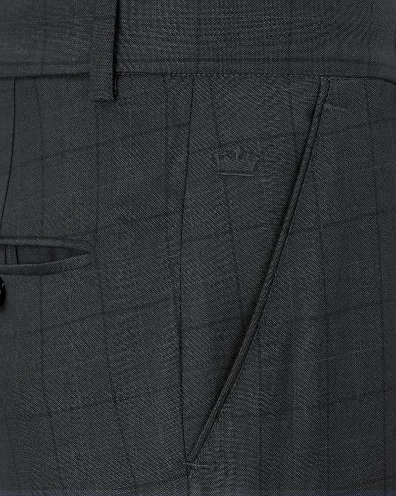 Gravel Grey With Zeus Textured Pant 5