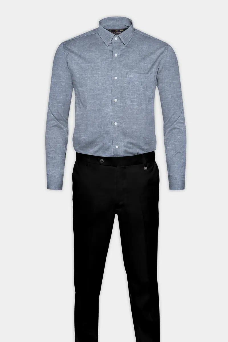 Grey Chateau Royal Oxford Shirt 6