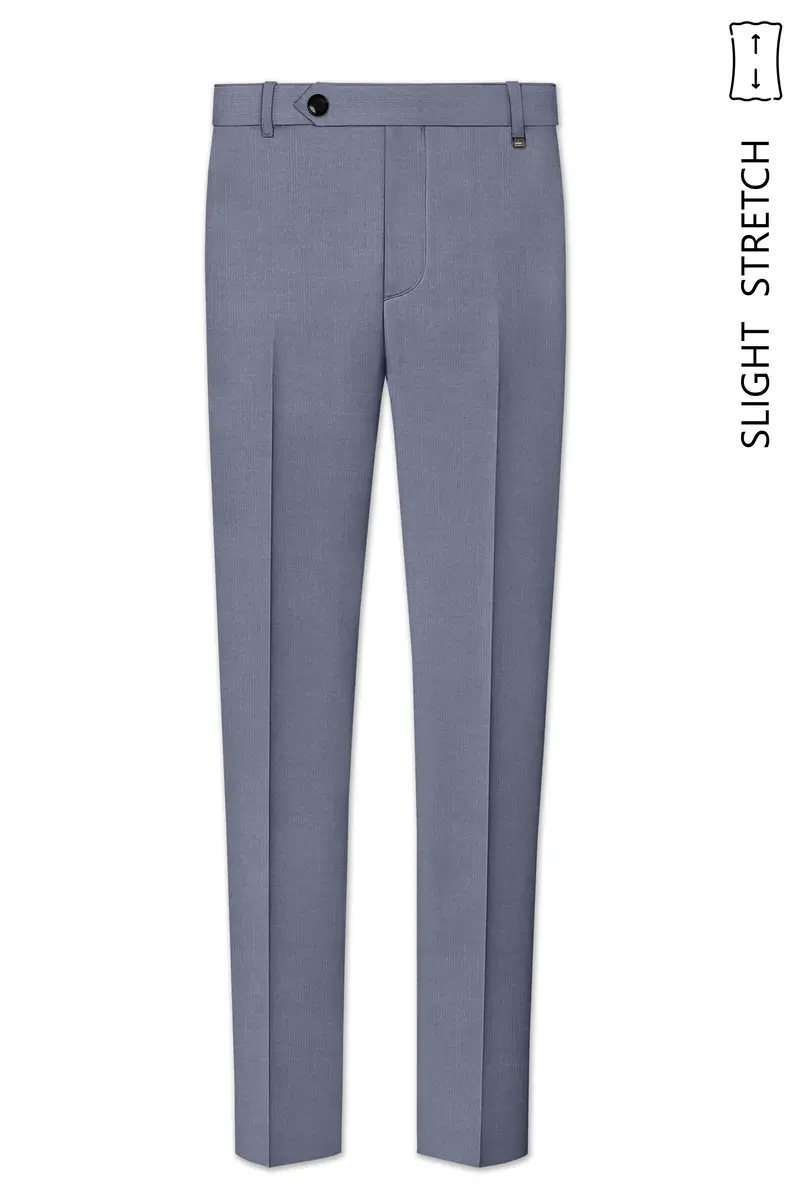 Grisoro-Storm Gray Wool Rich Slight Stretch Double Breasted Suit 13