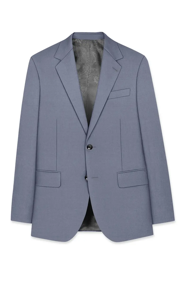 Grisoro-Storm Gray Wool Rich Slight Stretch Single Breasted Suit 8