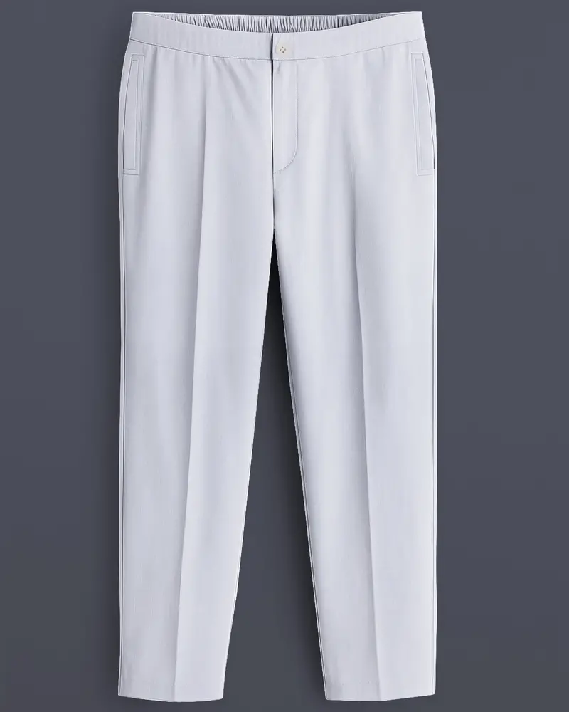 Grivra-Aluminium Gray Super Soft Chambray Premium Cotton Lounge Pant 1